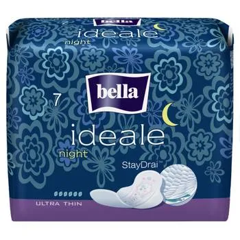 Absorbante Ideale Ultra Stay Drai Night, 7 bucati, Bella