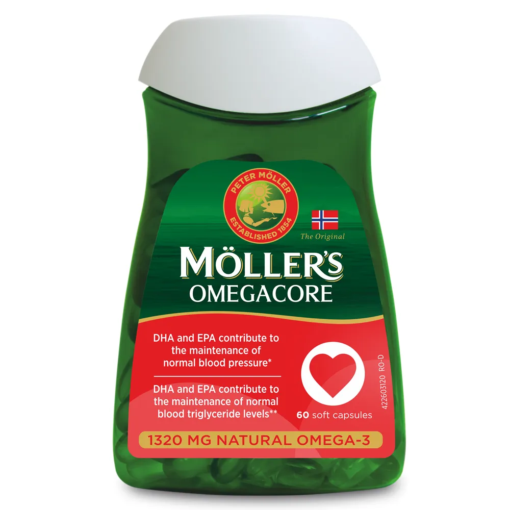Omegacore, 60 capsule moi, Moller's