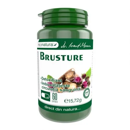 Brusture, 60 capsule, Pro Natura