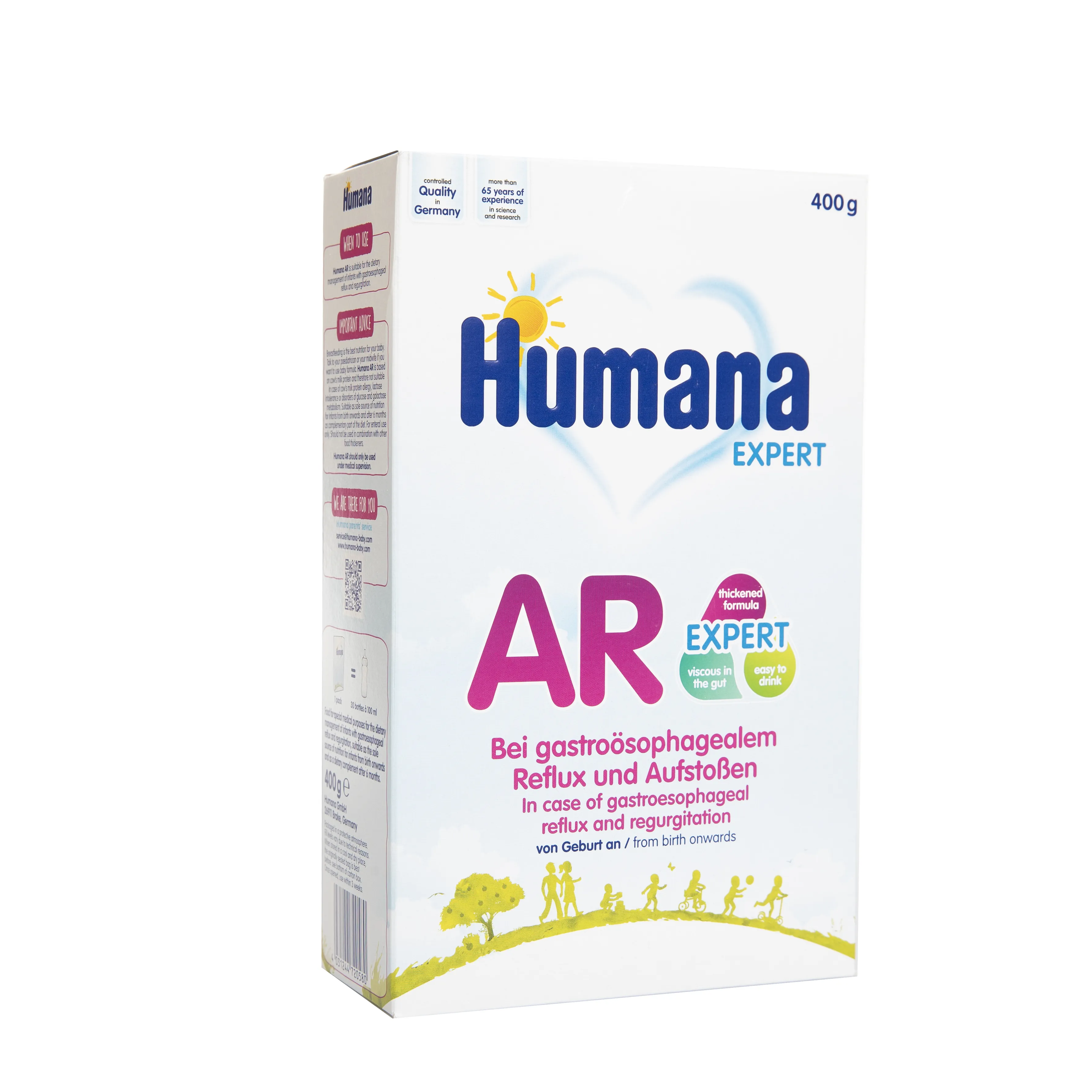 Humana AR, formula anti-regurgitare, 400 grame