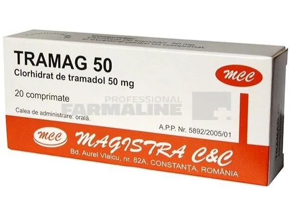 TRAMAG 50 x 20 COMPR. 50mg MAGISTRA C & C