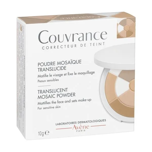 Pudra mozaic translucida pentru fixarea machiajului Couvrance, 10 g, Avene