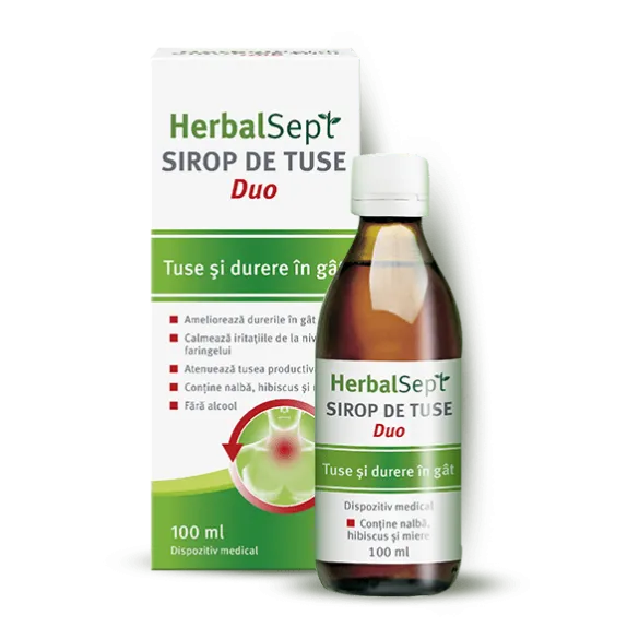 HERBALSEPT DUO SIROP X 100 ML ZDROVIT