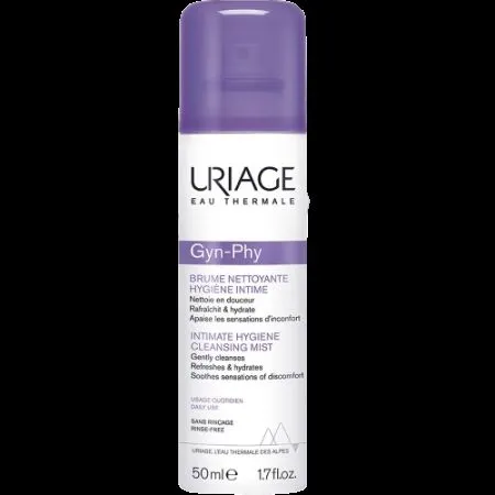 Spray de curatare intima Gyn-Phy, 50 ml, Uriage