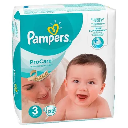 PAMPERS ProCare 3 (5-9kg) x 32buc