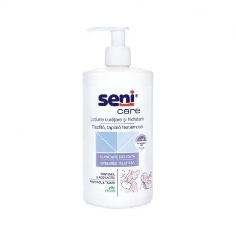 SENI CARE Lotiune curatare si hidratare, 500 ml