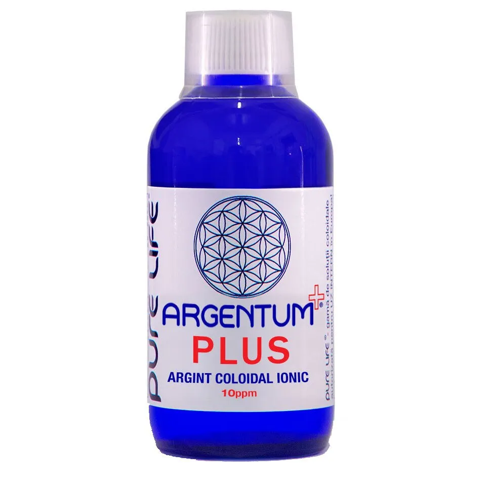 Pure life argint coloidal plus 10ppm x 120ml