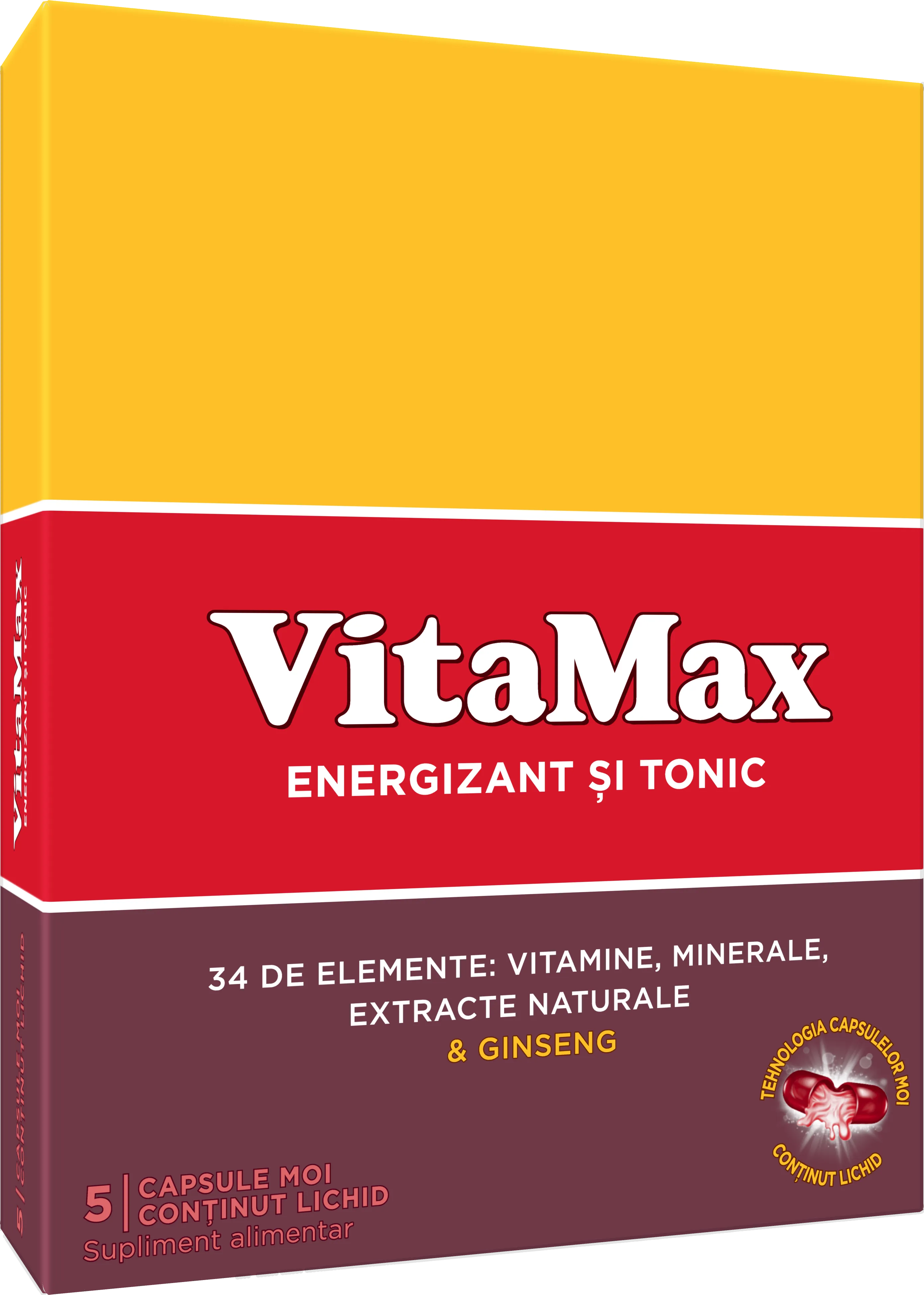 Vitamax, 5 capsule