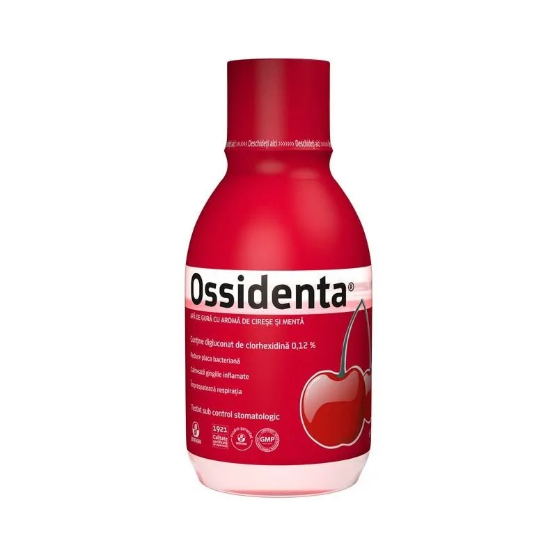 Ossidenta cirese+menta apa de gura x 250ml