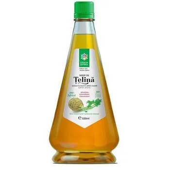 Sirop natural de telina presat la rece, 520ml, Steaua Divina