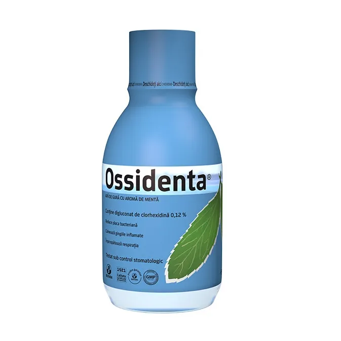 Ossidenta menta Apa de gura x 250ml
