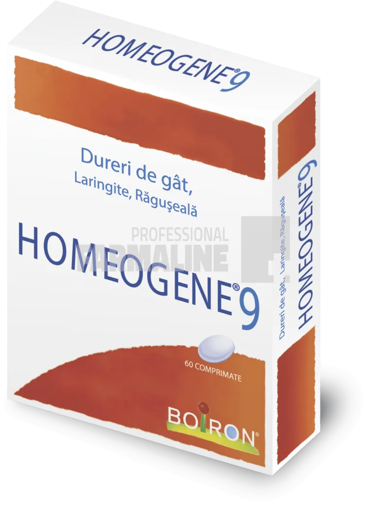 Homeogene 9 60 comprimate