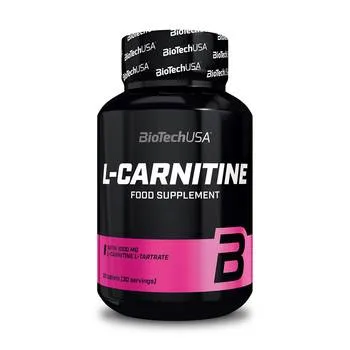 L-Carnitine 1000mg, 30 tablete, BioTechUSA