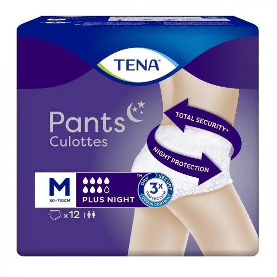 TENA PANTS PLUS NIGHT MEDIUM 12 BUCATI