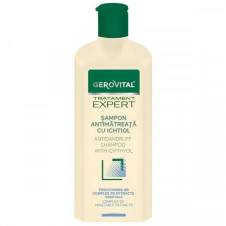 Gerovital tratament expert - Sampon Antimatreata cu Ichtiol 250ml