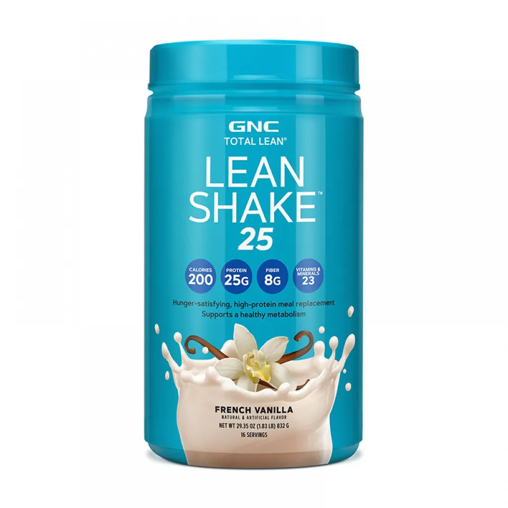 Lean Shake 25 cu aroma de vanilie (832 grame), GNC Total Lean