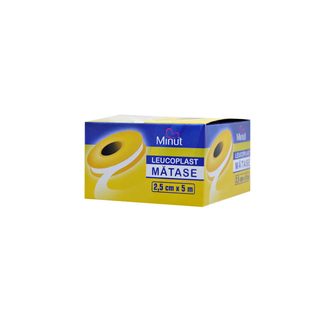 Leucoplast matase 2,5 cm x 5 m, Minut