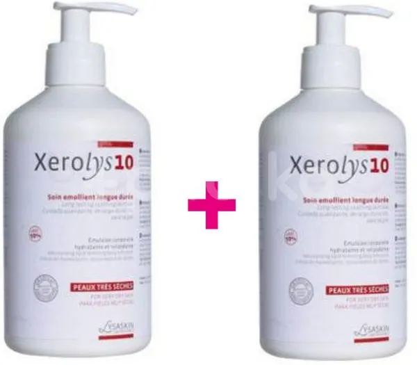 LYSASKIN XEROLYS 10 EMULSIE PIELE USCATA X200ML 1+1 (50% REDUCERE LA AL DOILEA PRODUS)