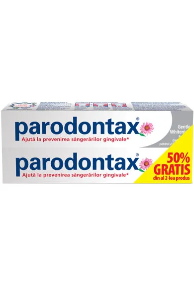 Parodontax pasta de dinti Whitening 2 x 75ml (1+50% cadou)