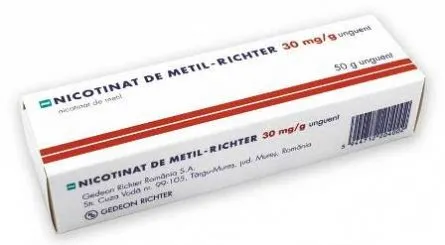 Nicotinat de Metil-Richter30mg/g ung 50g