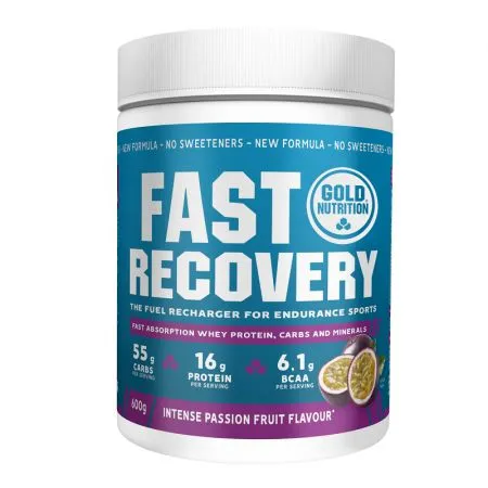 Fast recovery cu aroma de fructul pasiunii, 600 g, Gold Nutrition