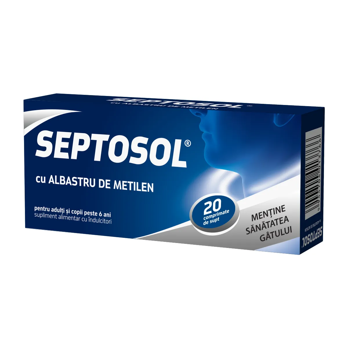 Septosol cu Albastru de Metilen x 20 comprimate-Biofarm