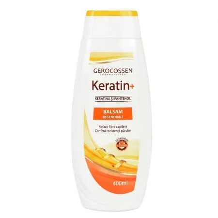 Balsam regenerant Keratin+, 400 ml, Gerocossen