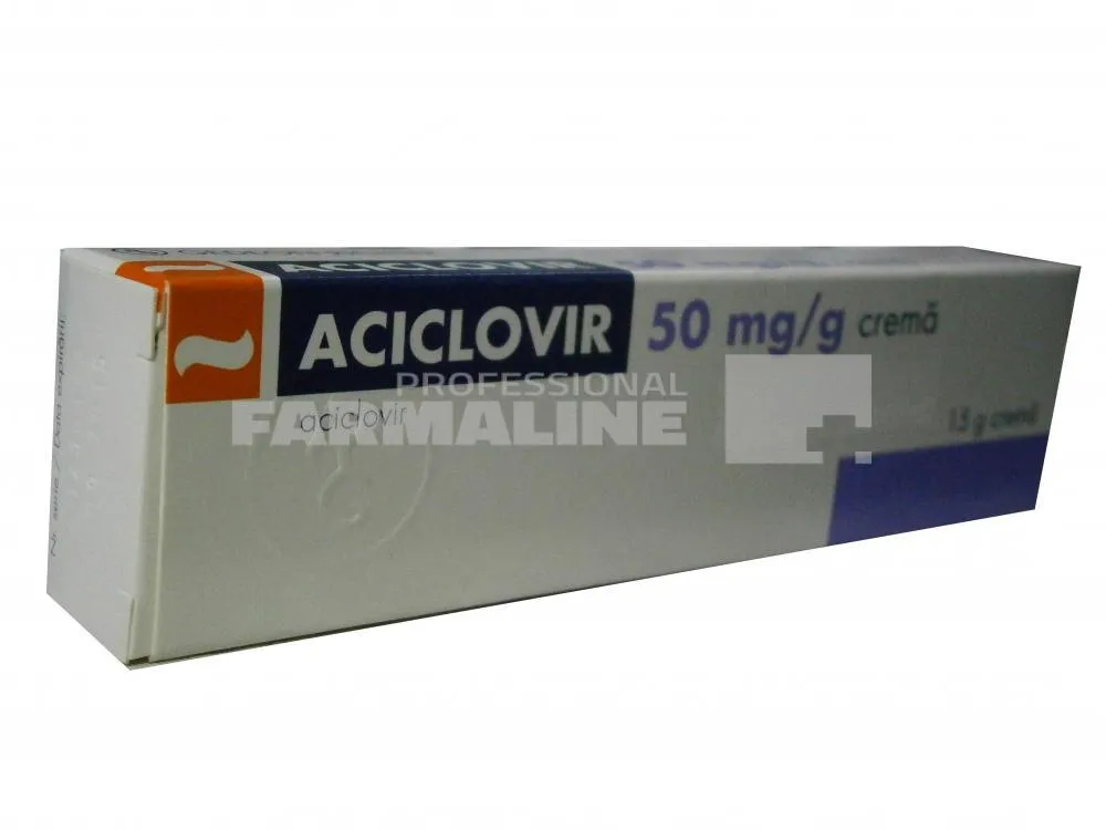 ACICLOVIR RICHTER 50mg/g x 1 - 15G CREMA 50mg/g GEDEON RICHTER ROMAN