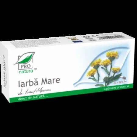 Iarba Mare, 30 capsule, Pro Natura