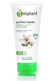 Elmiplant Perfect Hands Crema hidratanta pentru maini cu Iaurt si Ulei de Migdale 100 ml