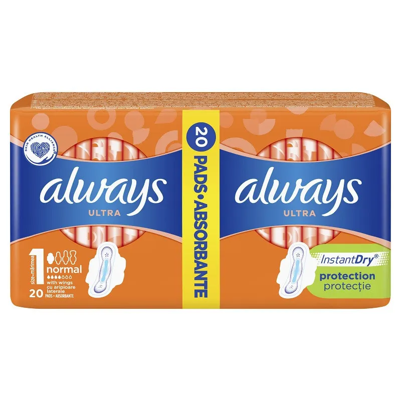 ALWAYS Duo Pack Ultra Plus, 20 bucati, P&G