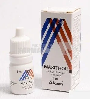 MAXITROL X 1 PICATURI OFT.-SUSP. 3500UI+1 mg+6000UI/1ml NOVARTIS PHARMA GMBH - ALCON