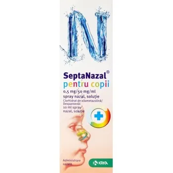 SeptaNazal Spray nazal pentru copii 0.5mg/50mg/ml, 10 ml, KRKA