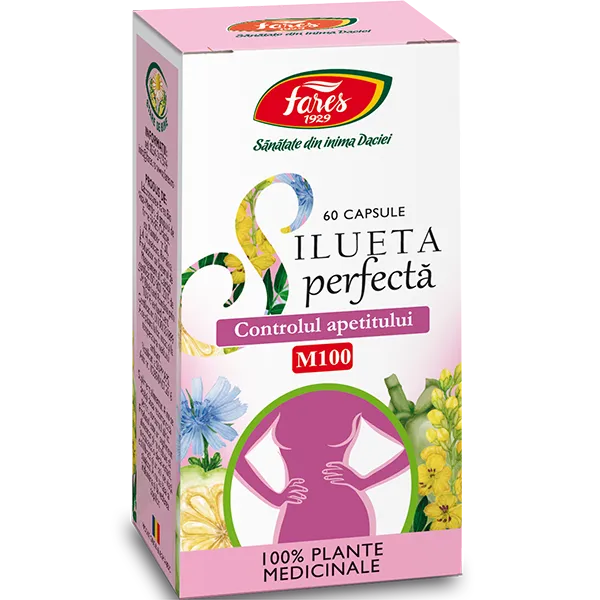 FARES SILUETA PERFECTA CONTROLUL APETITULUI X 60 CAPSULE