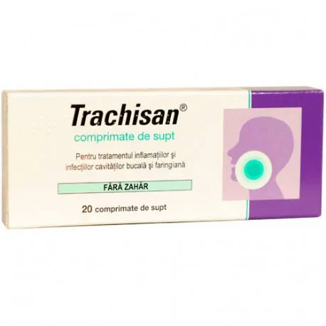 Trachisan x 20 comprimate pentru supt