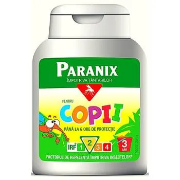 Lotiune impotriva tantarilor pentru copii, 125ml, Paranix