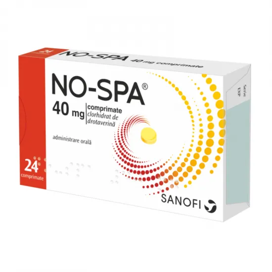 No-Spa 40mg x 24 comprimate