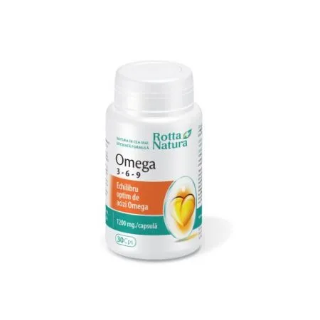 Omega 3-6-9, 30 capsule, Rotta Natura