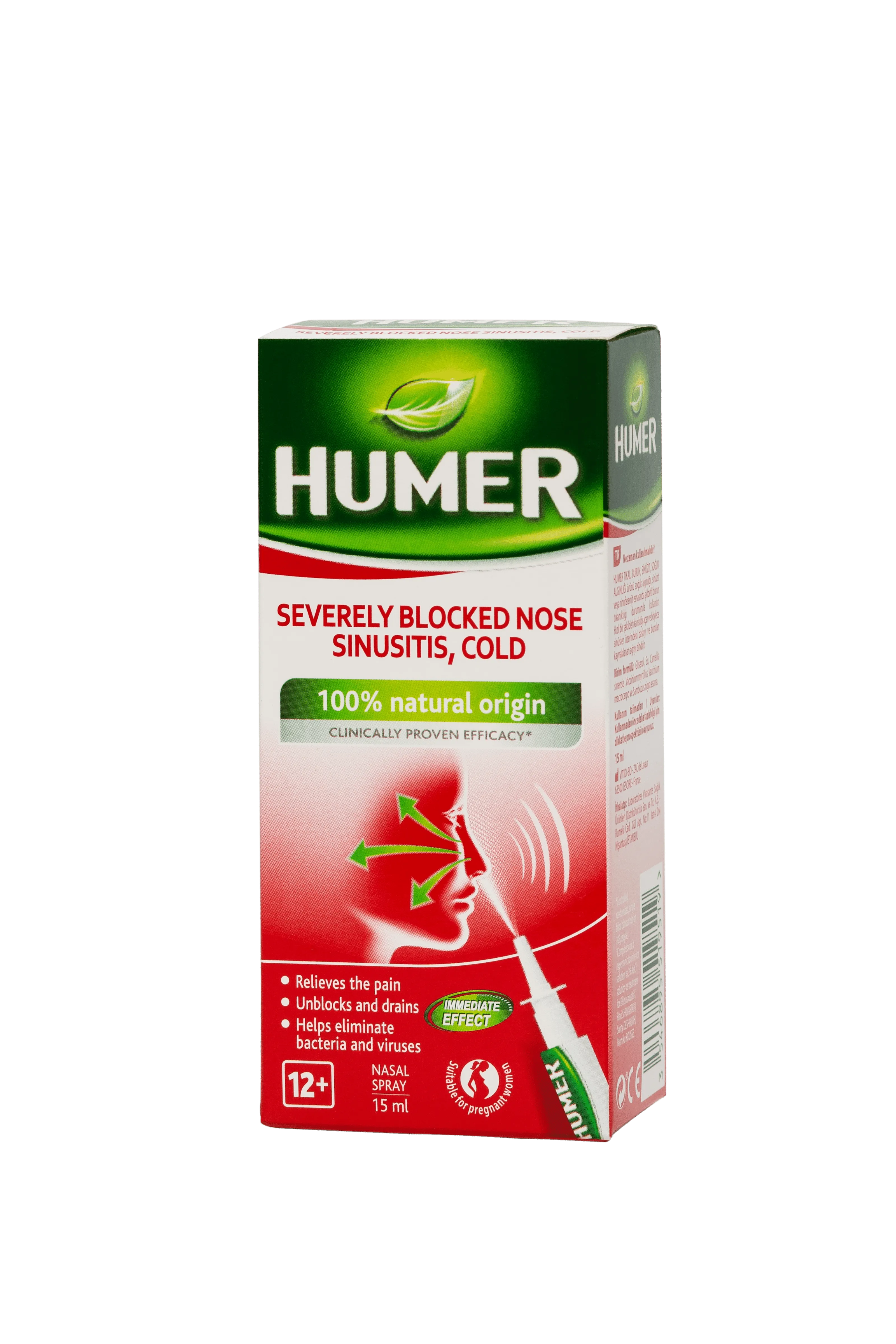 Humer sinuzita spray x 15 ml (Urgo)