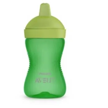 Cana cu tetina de formare verde, 300ml, Philips Avent