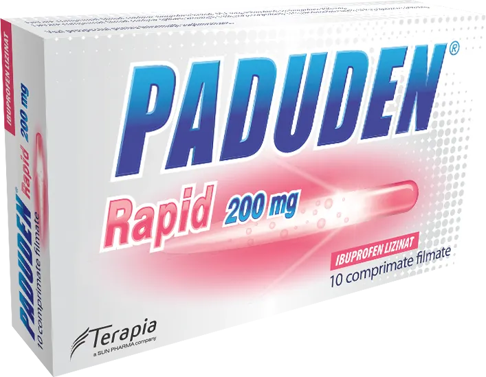 Paduden Rapid 200mg bl TRANSP 10cp.film