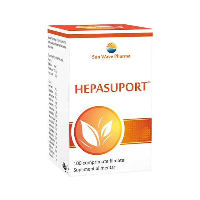 Hepasuport, 100 comprimate filmate, Sun Wave