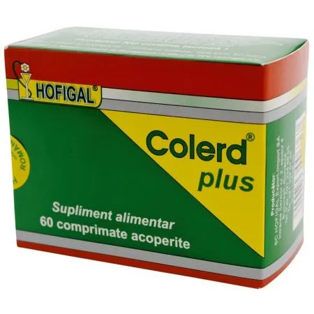 Colerd plus, 60 comprimate, Hofigal