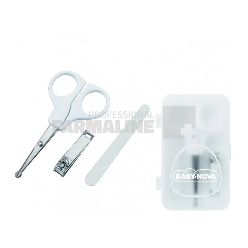 Baby Nova 33336 Set ingrijire unghii cu cutie de depozitare