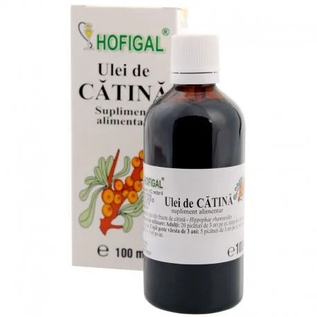 Ulei de catina, 100 ml, Hofigal