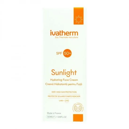 IVATHERM SUNLIGHT CREMA HIDRATANTA FATA SPF 50 X 50ML