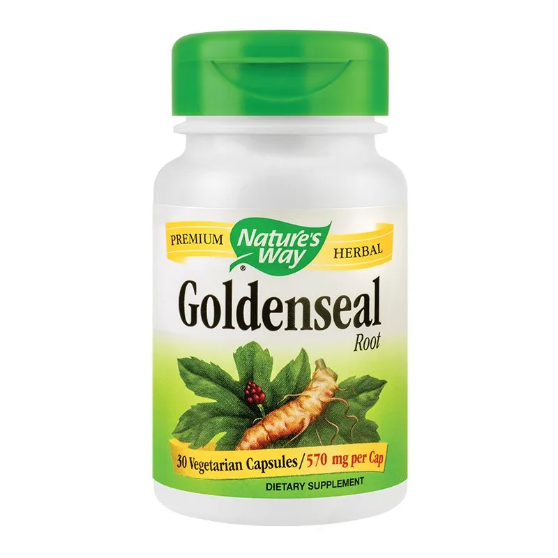 SECOM Goldenseal Root 570 mg, 30 capsule, Nature’s Way