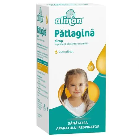 Sirop patlagina Alinan, 150 ml, Fiterman