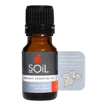 Ulei Esential Menta Creata Pur 100% Organic, 10ml, Soil