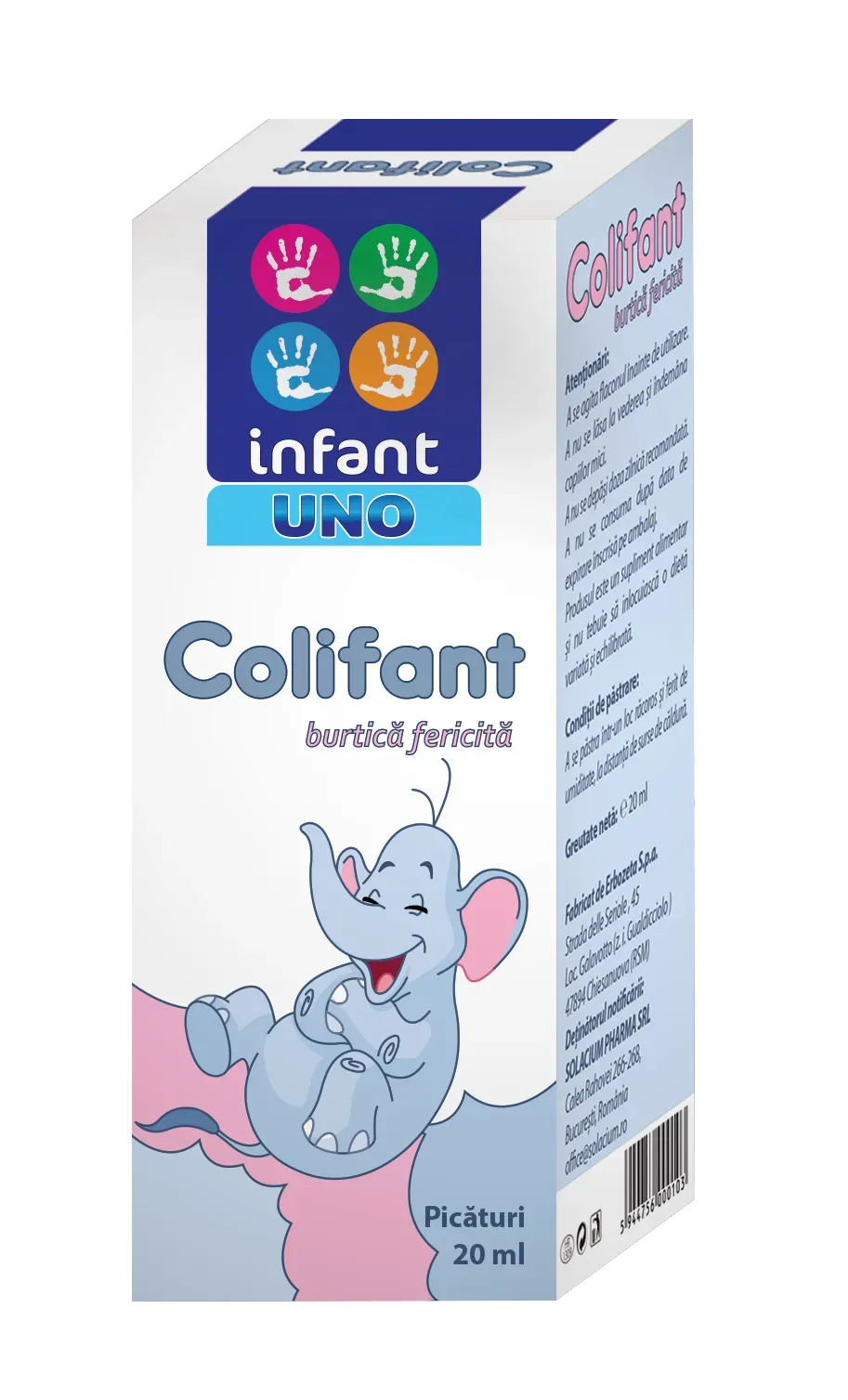 Infant uno colifant x 20 ml